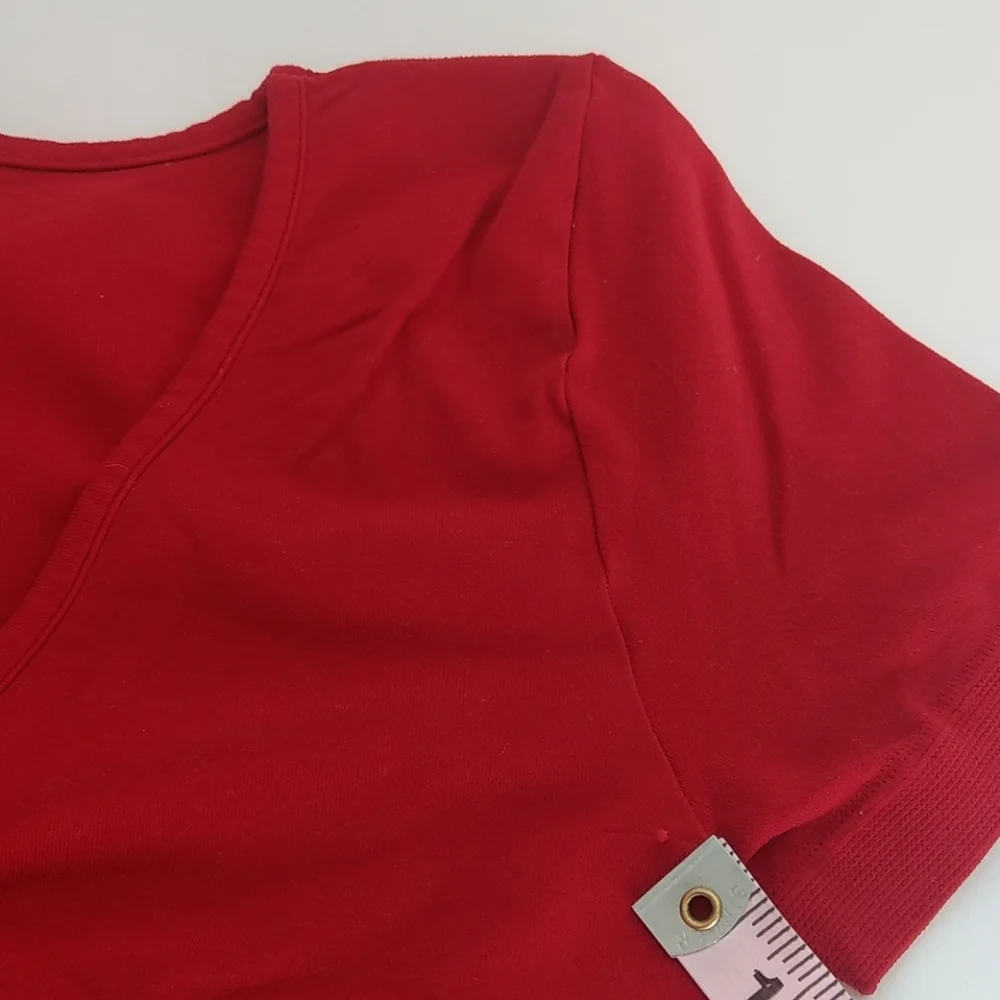 💰 Express Red short sleeved top, Size S